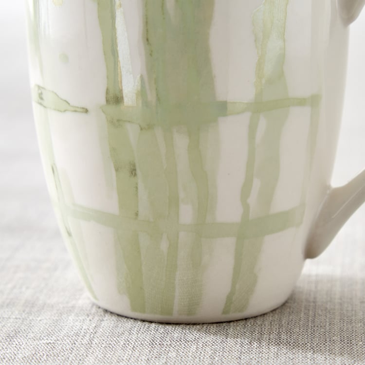 Colbert Bone China Printed Coffee Mug - 340ml