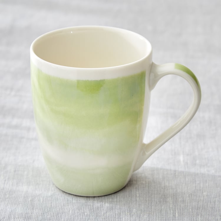 Colbert Glossy Bone China Printed Coffee Mug - 340ml