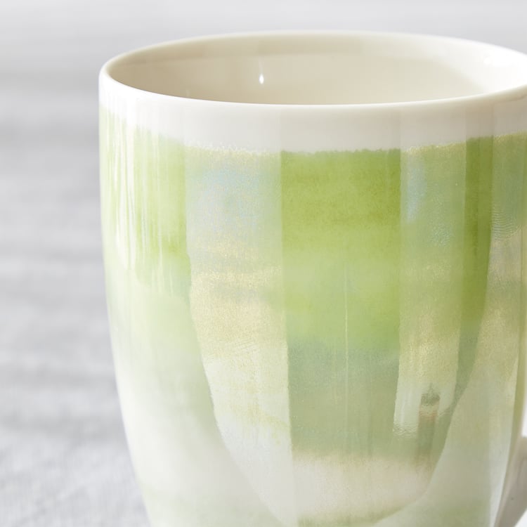 Colbert Glossy Bone China Printed Coffee Mug - 340ml