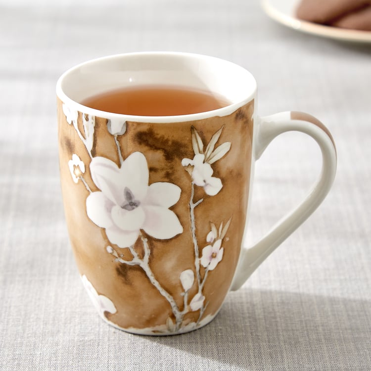 Colbert Bone China Printed Coffee Mug - 340ml