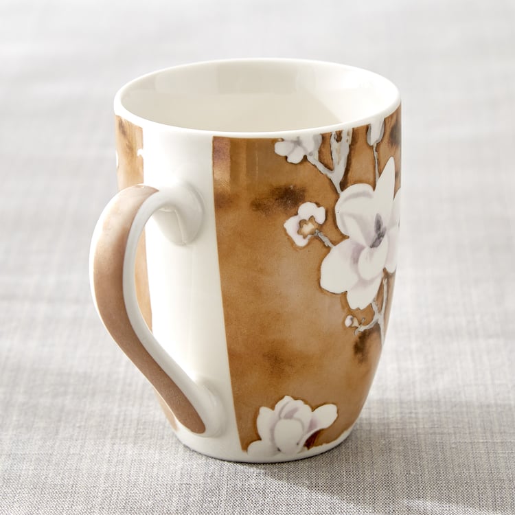 Colbert Bone China Printed Coffee Mug - 340ml