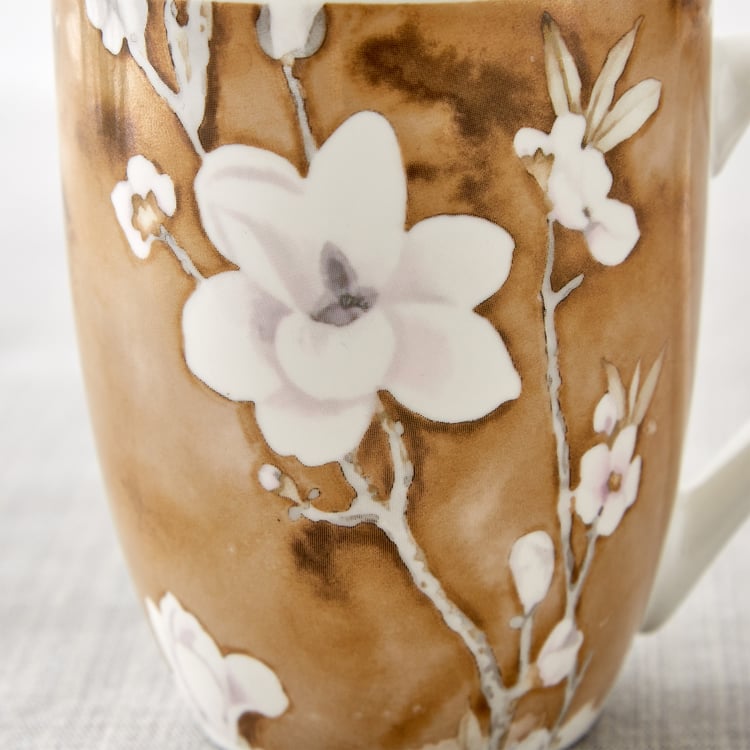 Colbert Bone China Printed Coffee Mug - 340ml