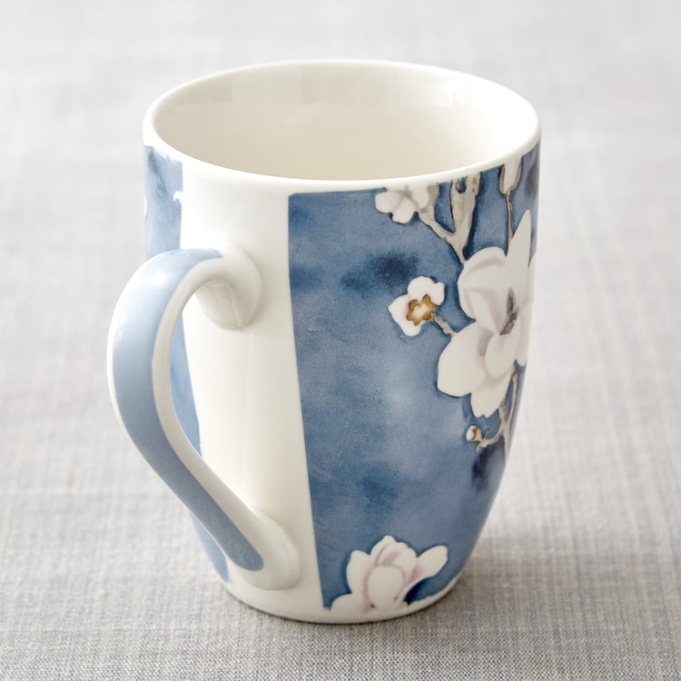 Colbert Bone China Printed Coffee Mug - 340ml