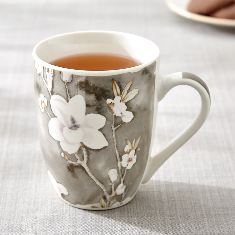 Colbert Bone China Printed Coffee Mug - 340ml