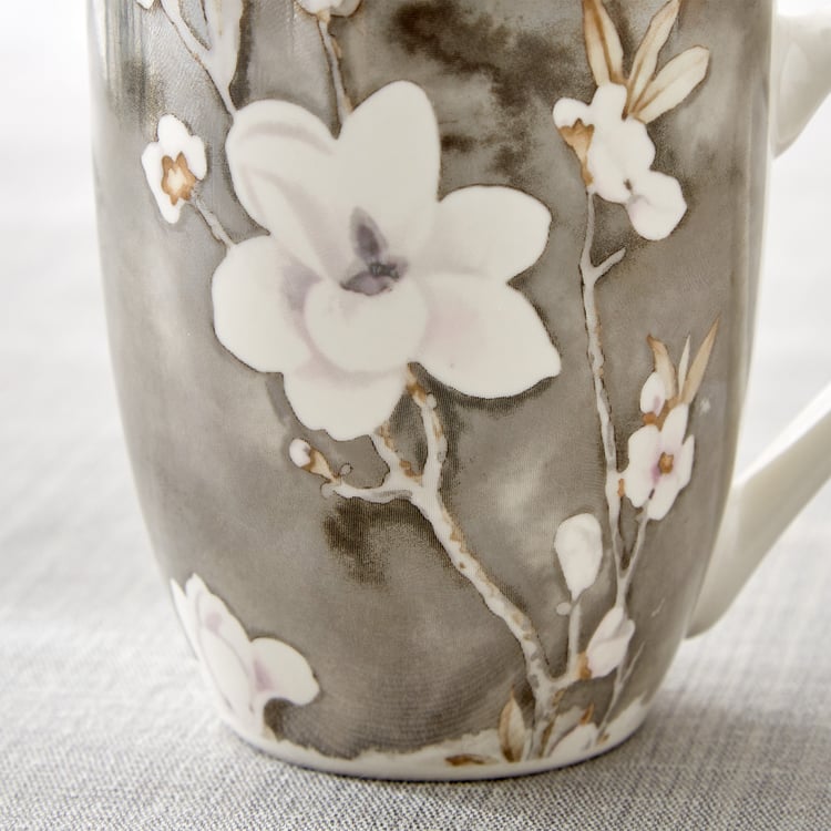 Colbert Bone China Printed Coffee Mug - 340ml