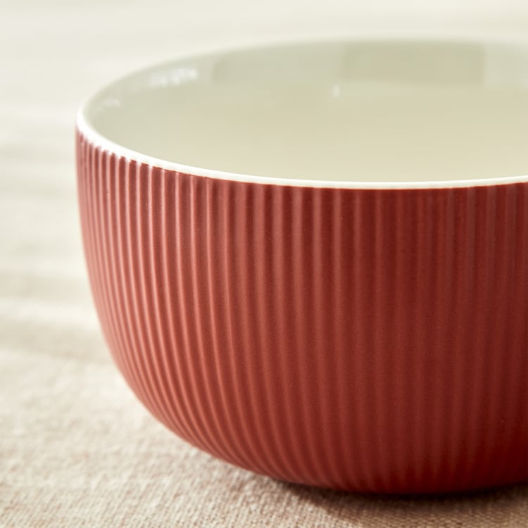 Calyx Bone China Ribbed Cereal Bowl - 570ml