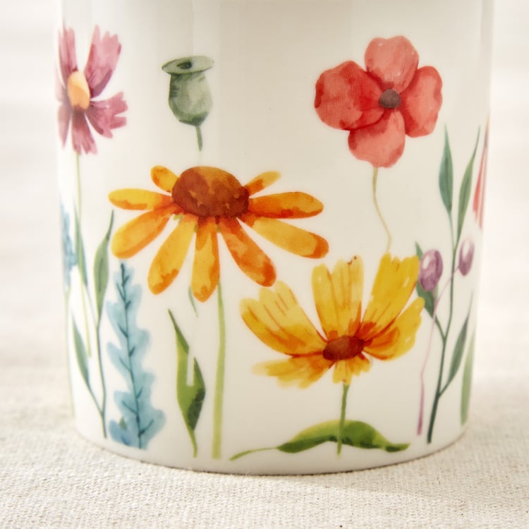 Criselle Bone China Floral Print Coffee Mug - 300ml