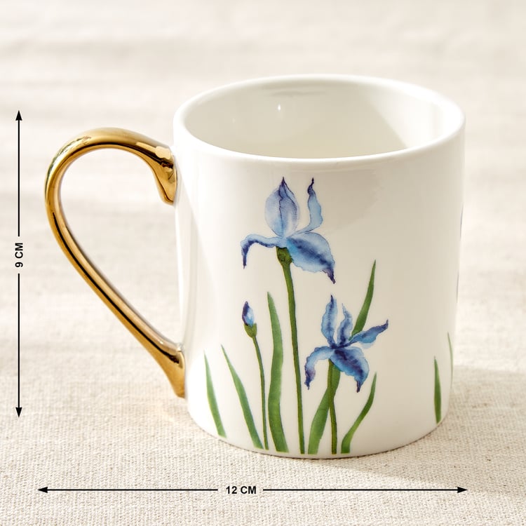 Criselle Bone China Floral Print Coffee Mug - 300ml