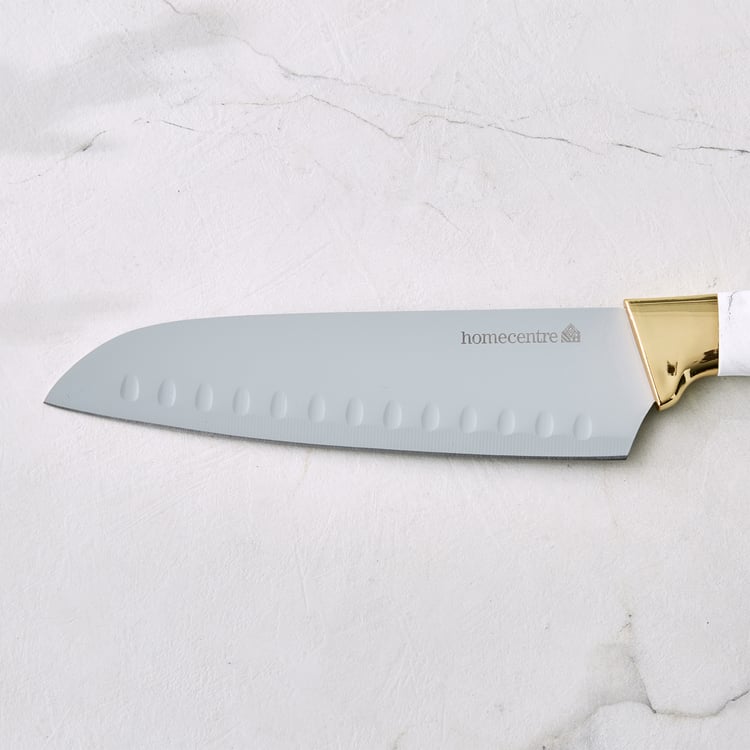 Slash Sage Stainless Steel Santoku Knife