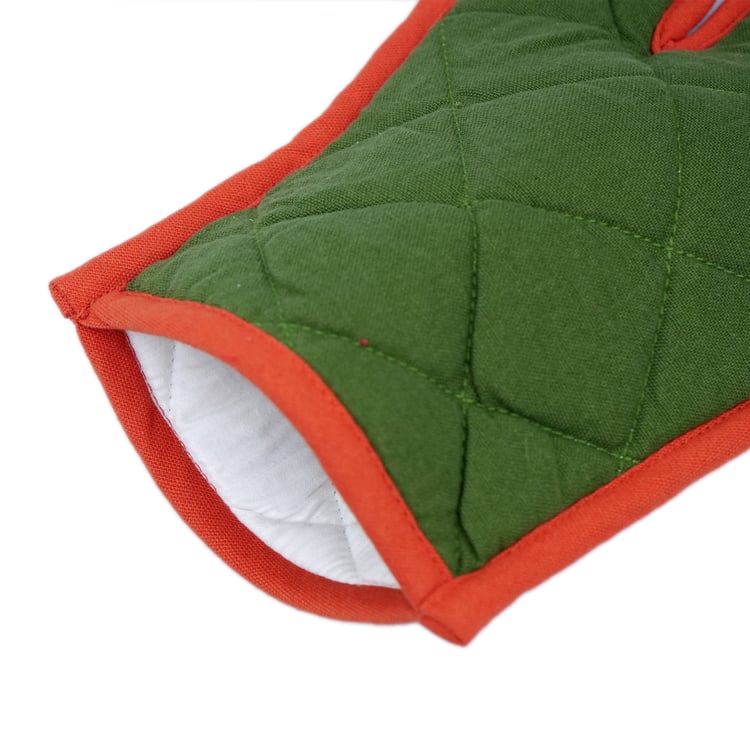 SWAYAM LBR Set of 2 Quilted Cotton Gloves