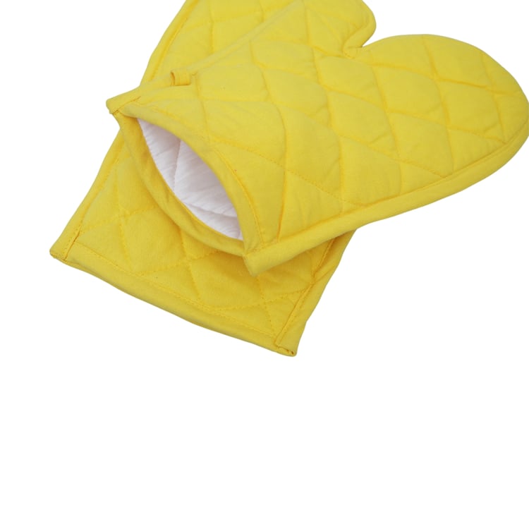 SWAYAM LBR Set of 2 Quilted Cotton Gloves