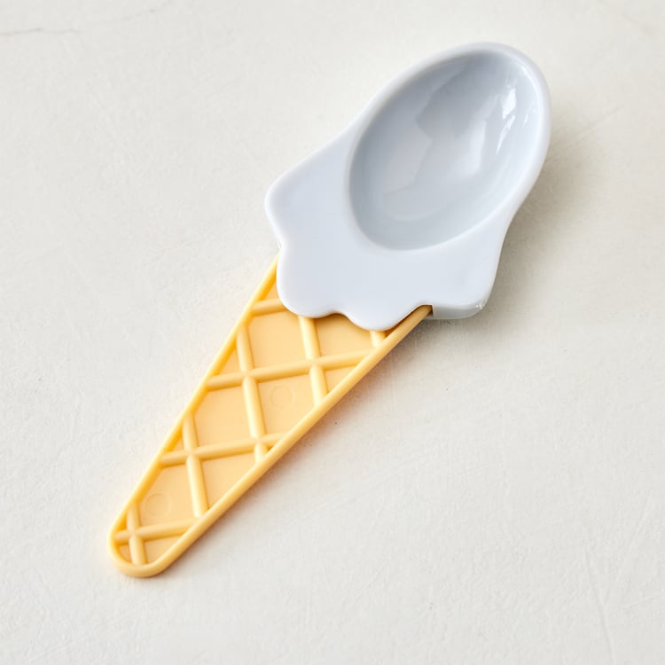 Bakers Pride Monacco Set of 2 Ice Cream Cups with Spoon - 180ml
