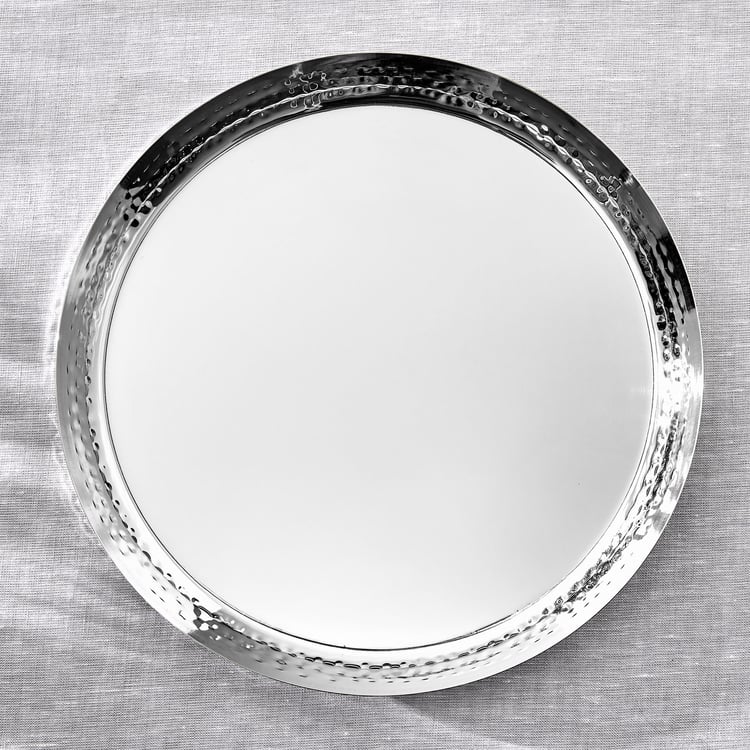 Blaze Martillo Stainless Steel Dinner Plate - 29cm