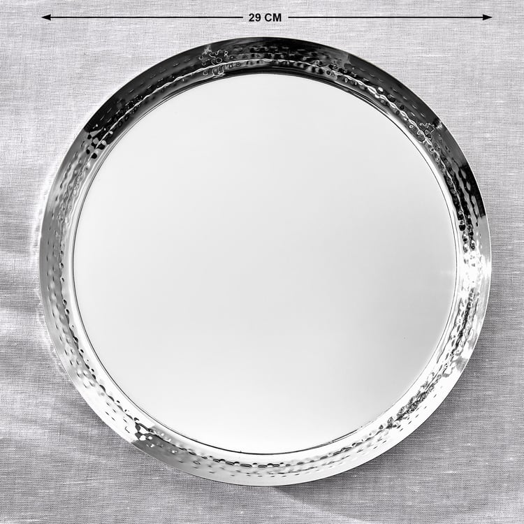 Blaze Martillo Stainless Steel Dinner Plate - 29cm