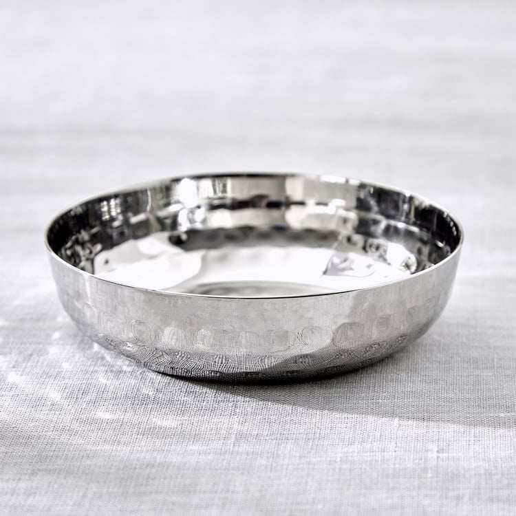 Blaze Martillo Stainless Steel Halwa Plate - 11cm