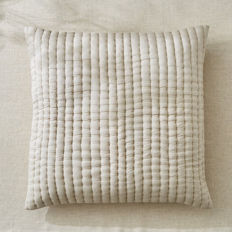 Ashville Quilted Cushion Cover - 65x65cm