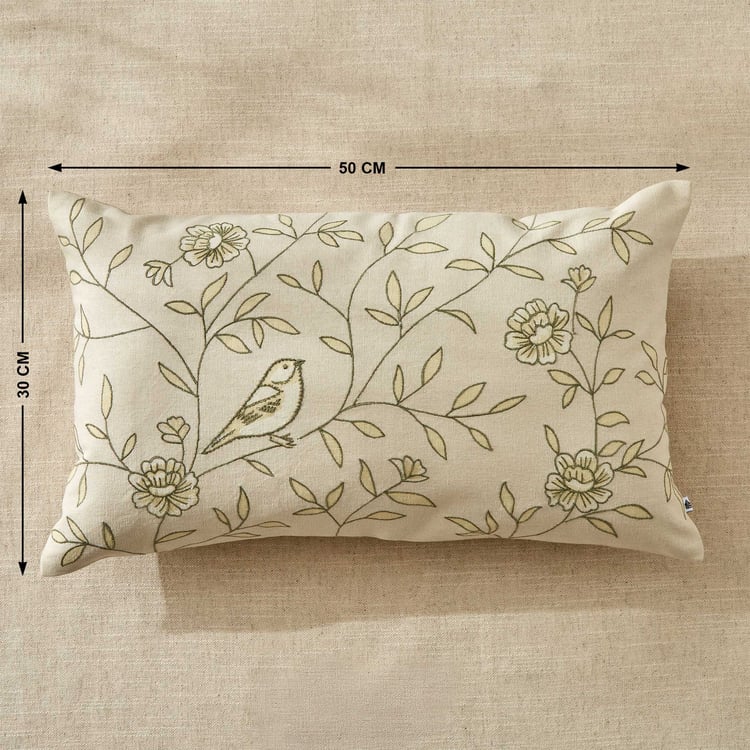 Ashville Embroidered Cushion Covers - 50x30cm