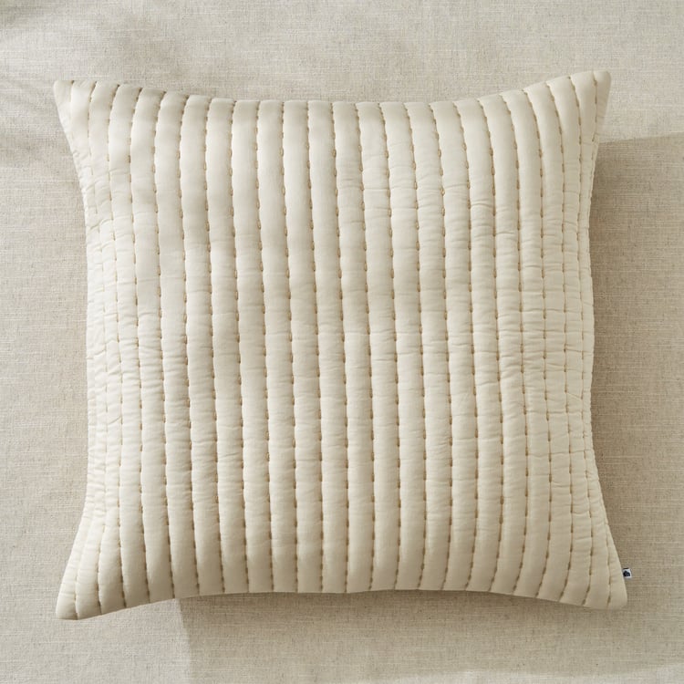 Ashville Quilted Cushion Cover - 65x65cm