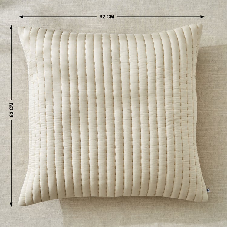 Ashville Quilted Cushion Cover - 65x65cm