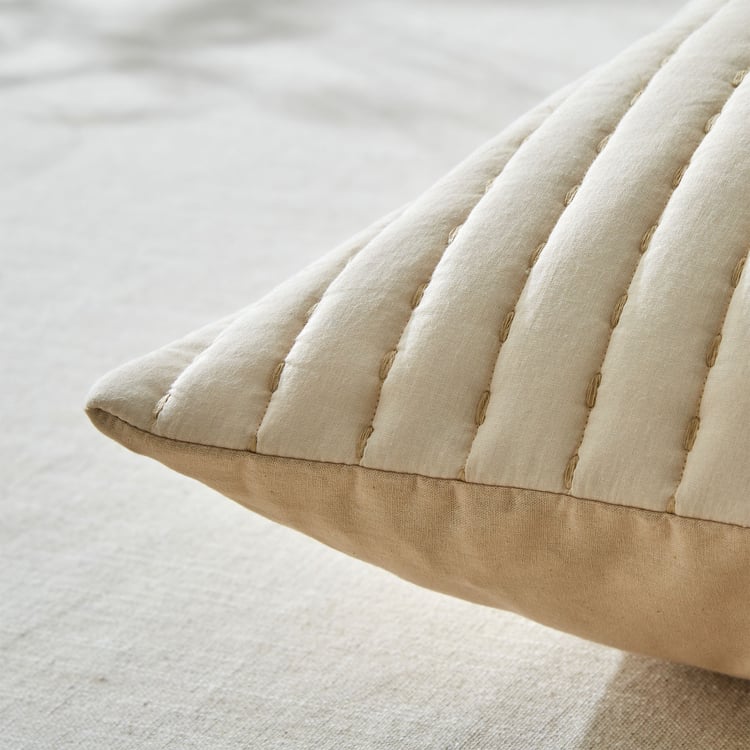 Ashville Quilted Cushion Cover - 65x65cm