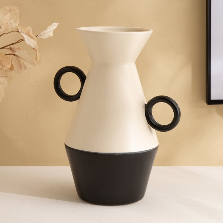 Romo Est Nova Ceramic Double Ear Vase