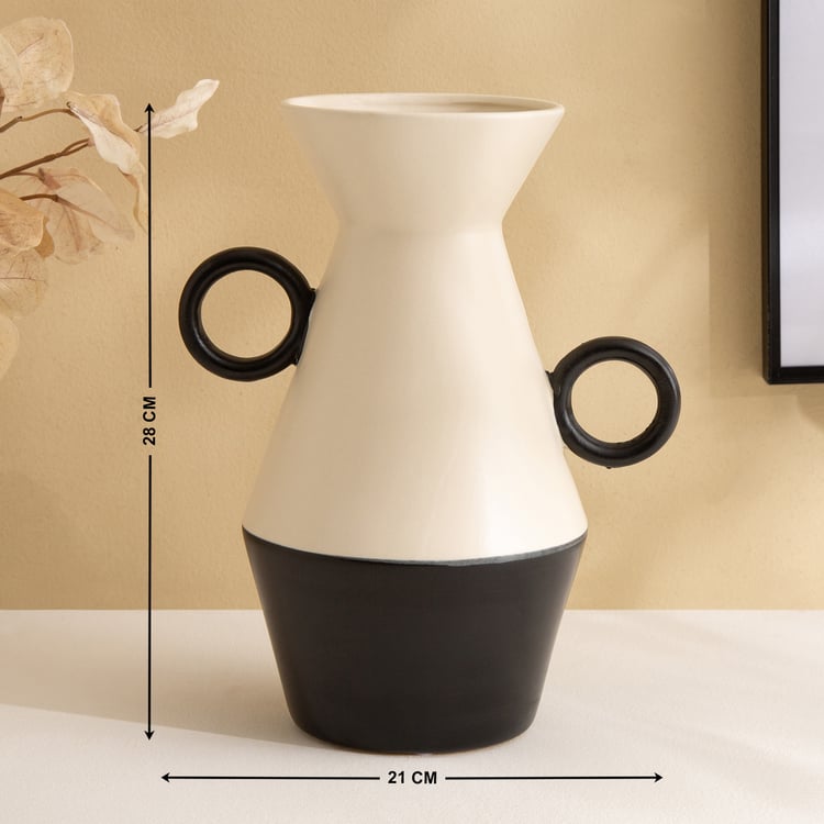 Romo Est Nova Ceramic Double Ear Vase