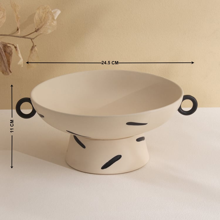 Romo Est Nova Ceramic Double Ear Decorative Bowl