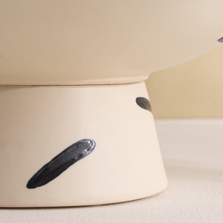 Romo Est Nova Ceramic Double Ear Decorative Bowl