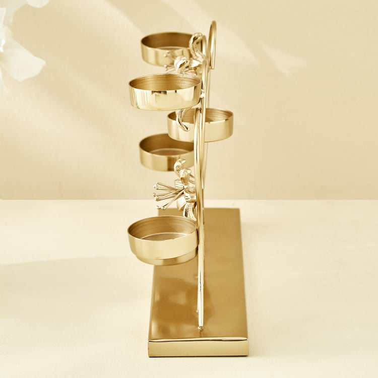Windflower Fabio Metal Multi T-Light Holder