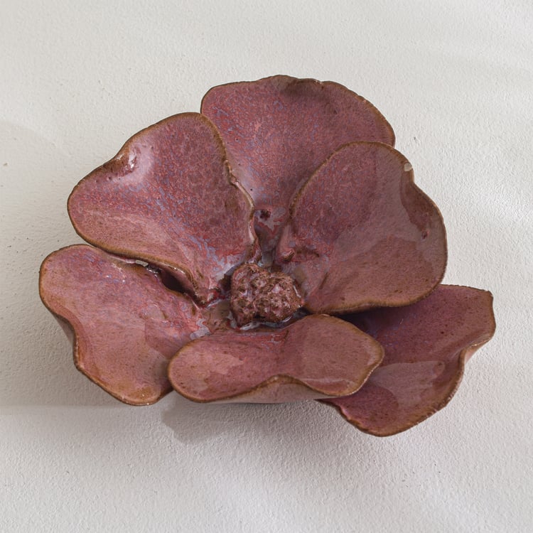 Windflower Fluer Ceramic Flower Table Accent