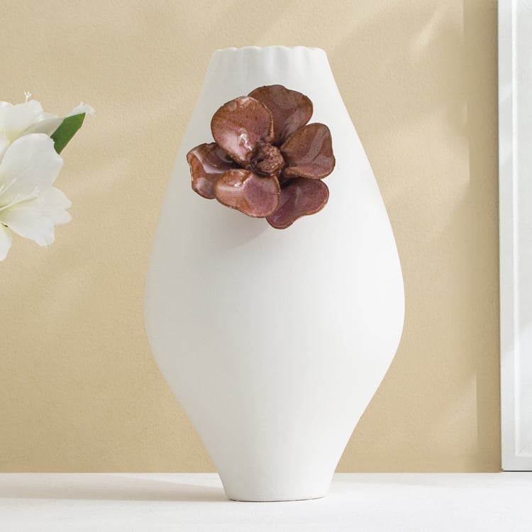 Windflower Fluer Ceramic Floral Vase