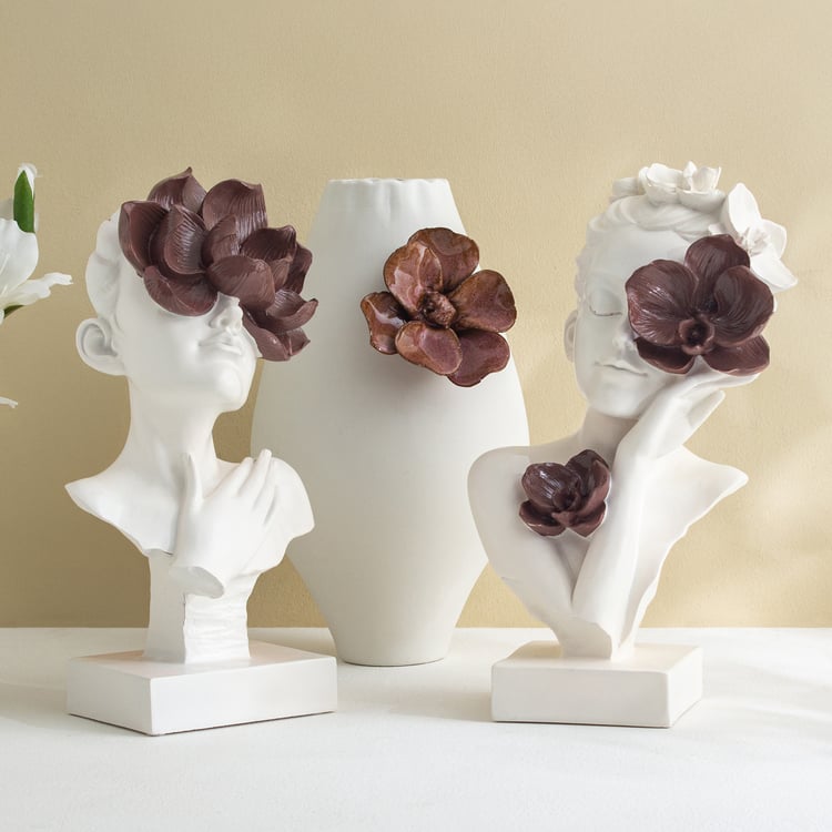 Windflower Fluer Ceramic Floral Vase