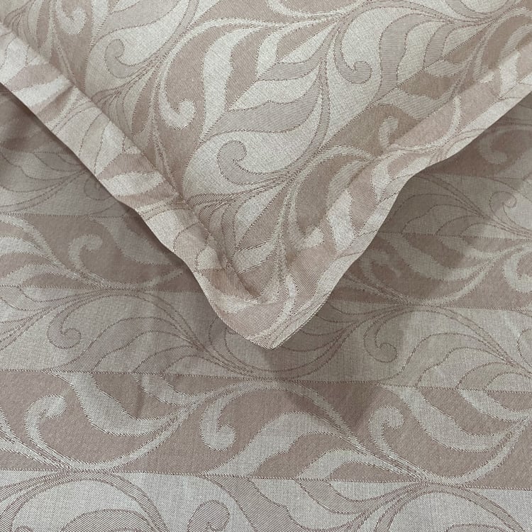 SWAYAM Ananda Cotton 210TC Printed 3Pcs Queen Bedsheet Set