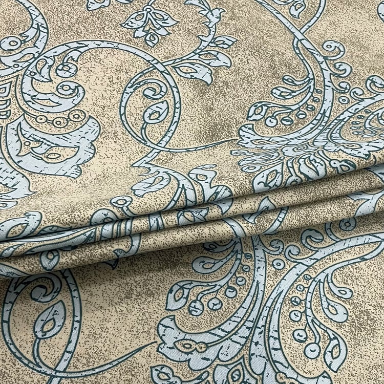 SWAYAM Ananda Cotton 210TC Printed 3Pcs Queen Bedsheet Set