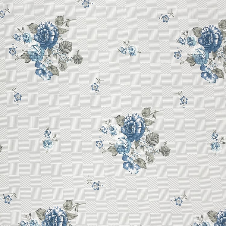 SWAYAM Ananda Cotton Floral Print 210TC 3Pcs Super King Bedsheet Set