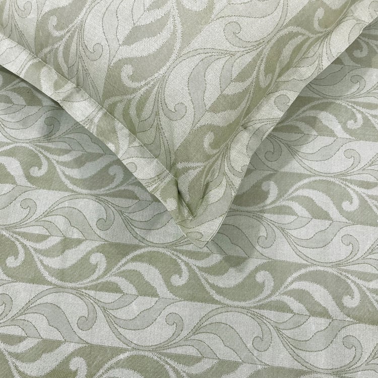SWAYAM Ananda Cotton Printed 210TC 3Pcs Super King Bedsheet Set