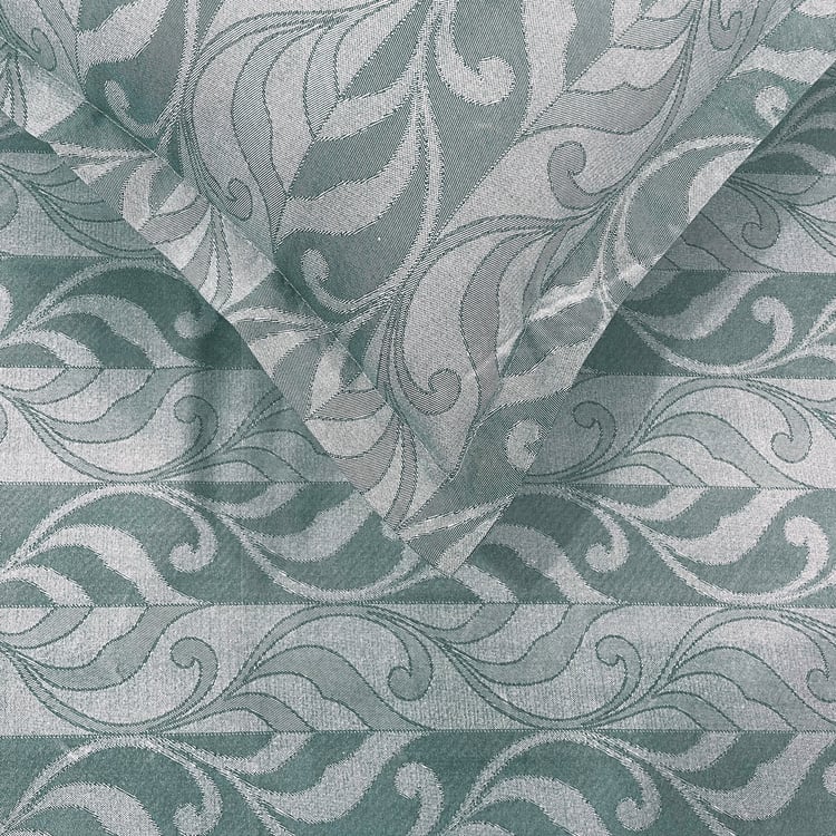 SWAYAM Ananda Cotton Printed 210TC 3Pcs Super King Bedsheet Set