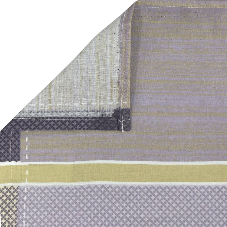 SWAYAM Ananda Cotton Printed 210TC 3Pcs Super King Bedsheet Set