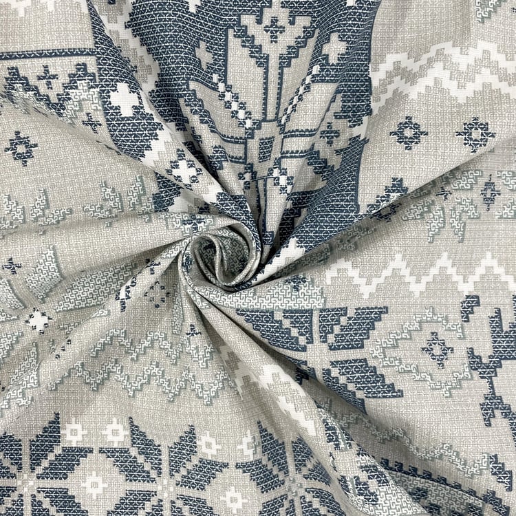 SWAYAM Ananda Cotton Printed 210TC 3Pcs Super King Bedsheet Set