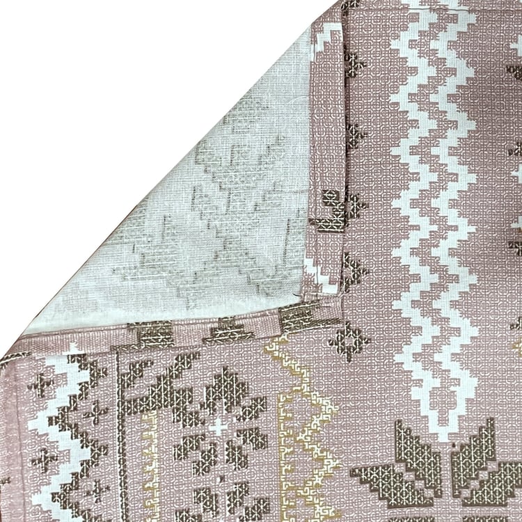 SWAYAM Ananda Cotton Printed 210TC 3Pcs Super King Bedsheet Set