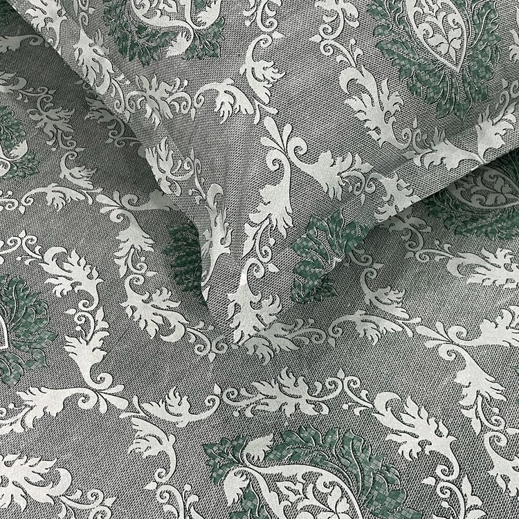 SWAYAM Ananda Cotton Printed 210TC 3Pcs Super King Bedsheet Set