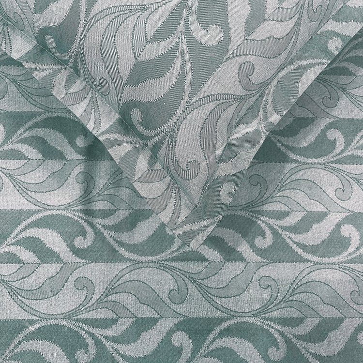 SWAYAM Ananda Cotton Printed 210TC 3Pcs King Fitted Bedsheet Set