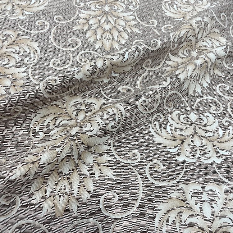 SWAYAM Ananda Cotton Printed 210TC 3Pcs King Fitted Bedsheet Set