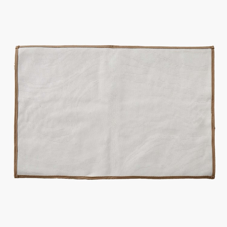 Berlin Marble Print Anti-Slip Bath Mat - 75x50cm
