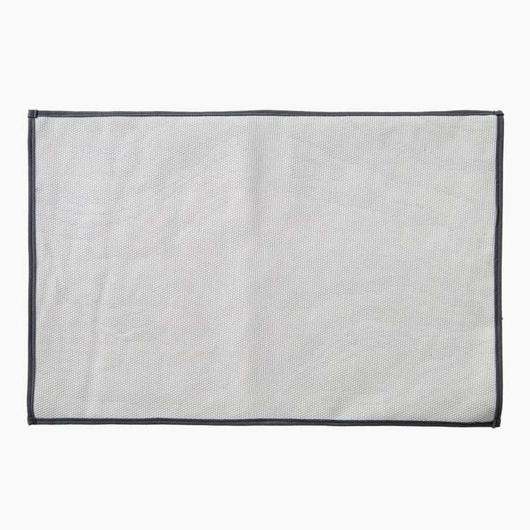 Berlin Marble Print Anti-Slip Bath Mat - 75x50cm