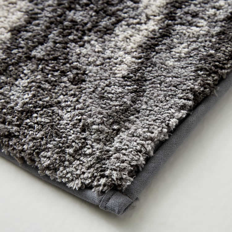 Berlin Marble Print Anti-Slip Bath Mat - 75x50cm