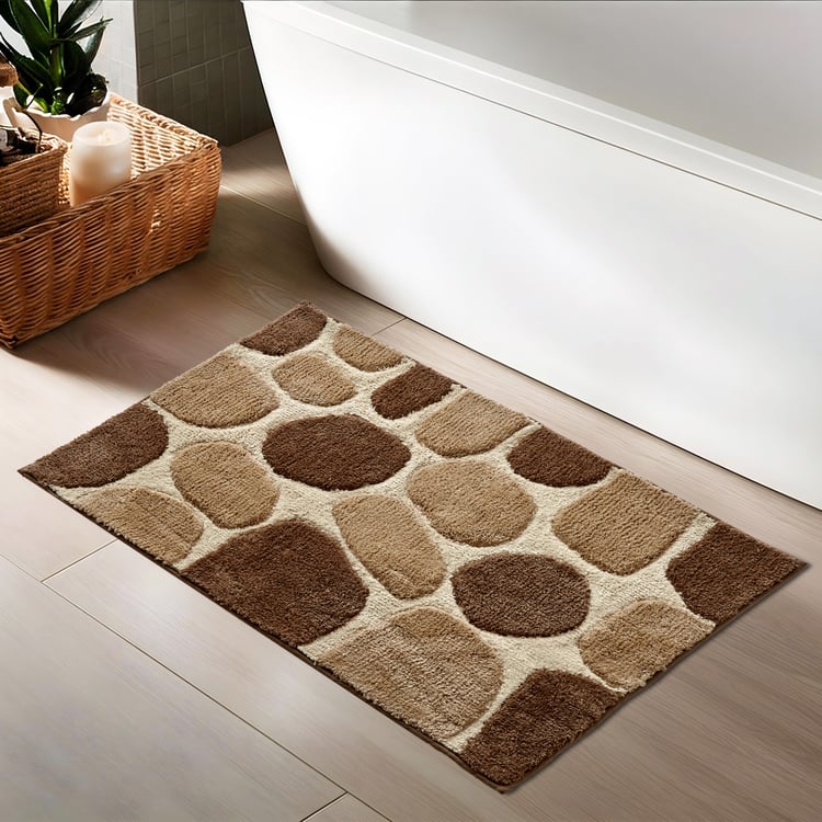 Berlin Pebble Anti-Slip Bath Mat - 75x50cm