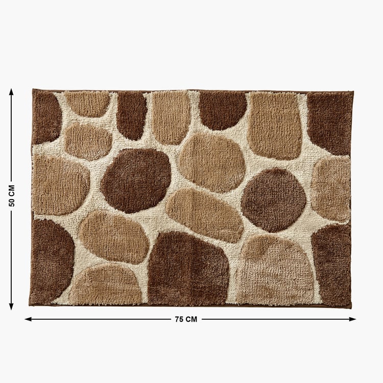 Berlin Pebble Anti-Slip Bath Mat - 75x50cm