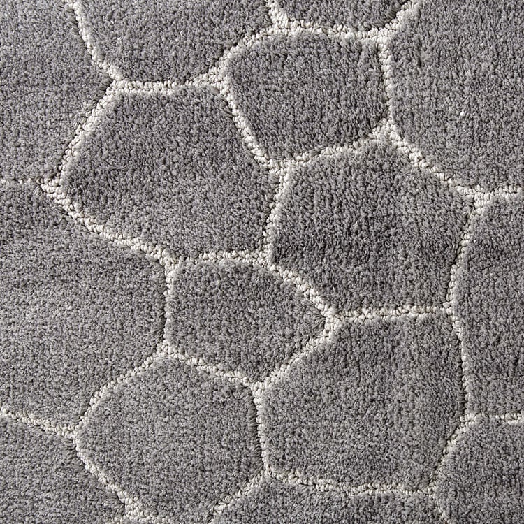Berlin Pebble Print Anti-Slip Bath Mat - 75x50cm