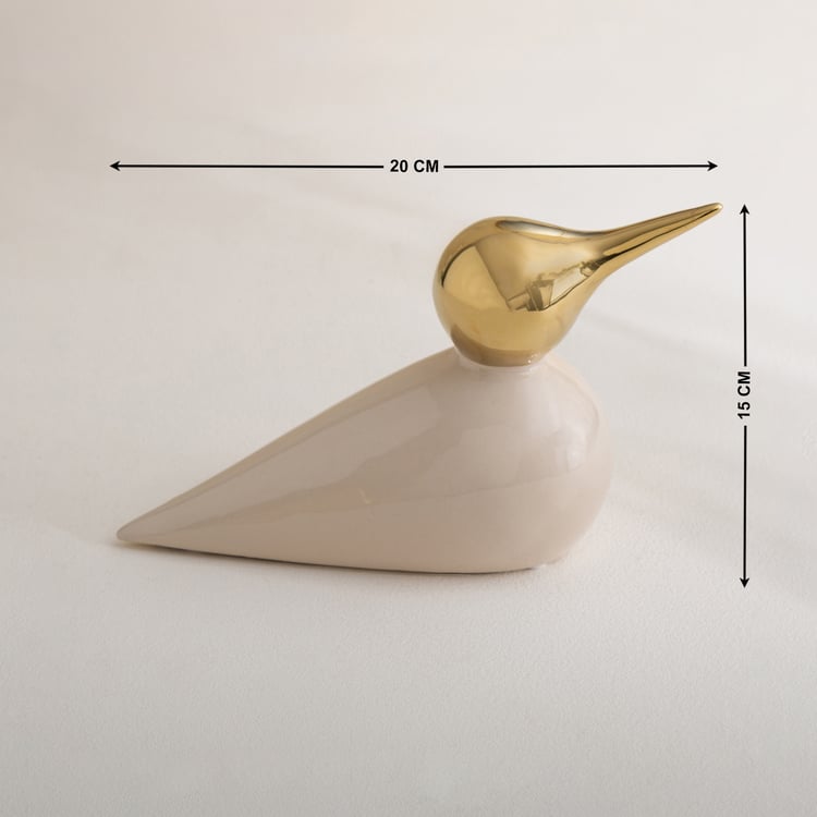 Canova Opt Aviora Ceramic Bird Figurine - Large